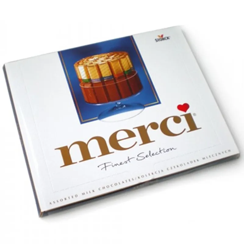 Букет Конфеты Merci 250 гр, доставка СНГ